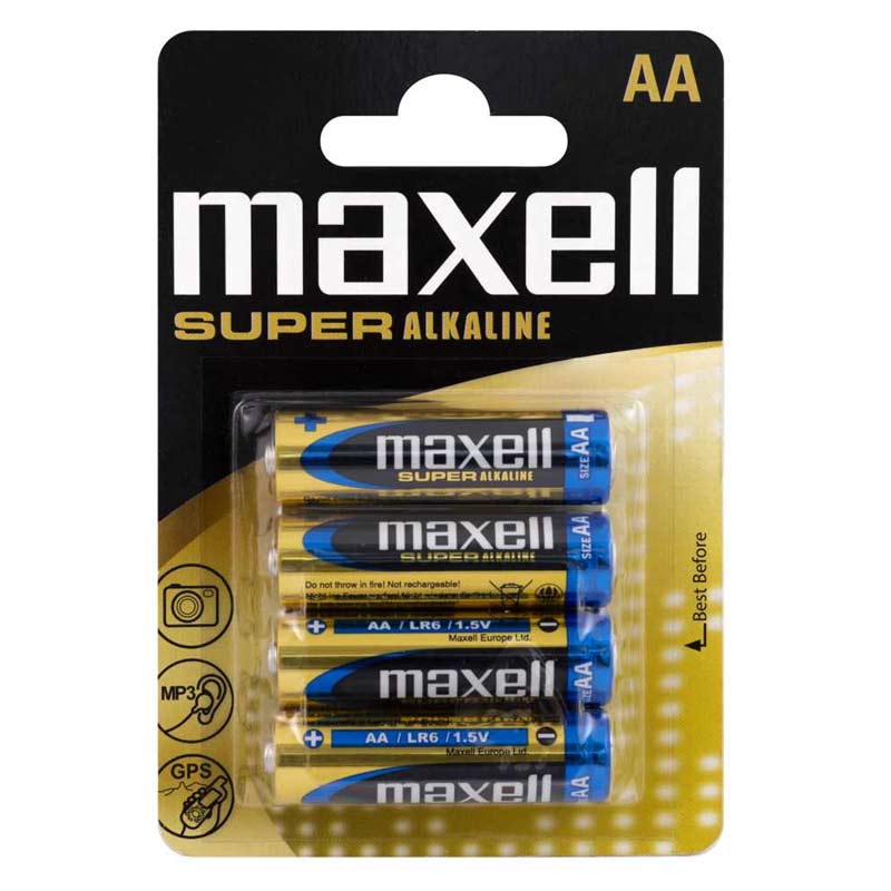 Батерија Maxell super alkaline АА