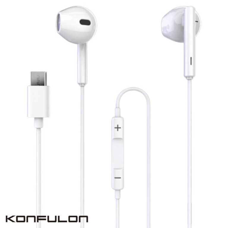 Жичени слушалки - Konfulon USB Type-C
